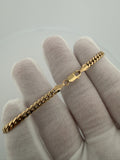 7.5" 4mm 14K yellow gold Cuban bracelet, 8.95g (pre-owned) – Ott Family Jewelry (3)