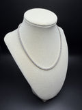 16" Silver 2mm 9ctw Moissanite Tennis Chain 19.2g