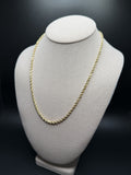 20" 14K Yellow Gold Rope 3.5mm 20.0g
