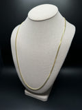 26" 10k Yellow Gold Cuban 3mm 15.6g