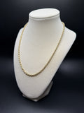 18" 3.5mm 14K yellow gold rope chain, 10.5g (pre-owned) – Ott Family Jewelry (3)