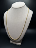 Pre-Owned 25" 14k Yellow Gold Franco 3mm 34.85g