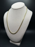 22 inch 5mm Cuban link chain in 14K yellow gold, 42.25g, view 3 - Ott Family Jewelry