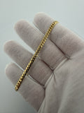 8" 4mm solid 14K yellow gold Cuban link bracelet, 10.25g – Ott Family Jewelry (3)