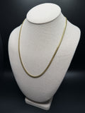 20" 14k Yellow Gold Cuban 5mm 40.1g