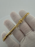 8" 5mm solid 10K yellow gold Cuban link bracelet, 14.25g – Ott Family Jewelry (3)