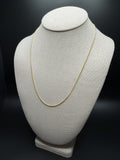 20" 14k Yellow Gold Franco 1mm 4.4g