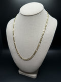 22" 14k Yellow Gold Figaro 5mm 16.9g