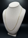 24" 10k Yellow Gold Cuban 2.5mm 10.0g