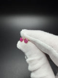 5mm natural ruby stud earrings, 14K yellow gold, 0.5g – Ott Family Jewelry (3)