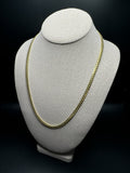 22" 10k Yellow Gold Cuban 5mm 38.4g