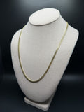 22" 4mm 10K yellow gold Cuban chain, 22.56g (pre-owned) – Ott Family Jewelry (3)