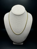 20" 10k Yellow Gold Cuban 4mm 22.6g
