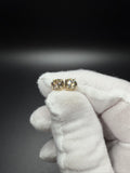 14k Yellow Gold 2ctw Champagne VS/VVS Lab Diamond Studs Screwback 1.1g