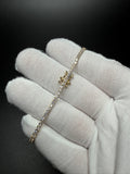 7" 14K Yellow Gold 3.00ctw E-F VS Lab Diamond Tennis EGL Certified – 2.3mm – 5.44g