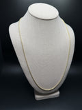 26" 14K Yellow Gold Rope Chain 2.5mm 12.31g