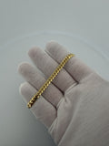7.5" 5mm solid 14K yellow gold Cuban link bracelet, 15.6g – Ott Family Jewelry (4)