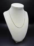 16" 14K Yellow Gold Box Chain 1.5mm 4.44g