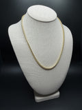 20" 14K Yellow Gold Franco 4mm 37.4g