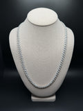 24" 8mm silver moissanite Cuban chain, 15ctw D VVS1, 69g – Ott Family Jewelry (4)