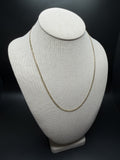 20" 14K Yellow Gold Curb 2.5mm 5.72g