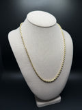 22" 4mm 14K yellow gold rope chain, 27.8g – Ott Family Jewelry (4)