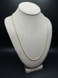24" 2mm 14K yellow gold rope chain, 9.0g – Ott Family Jewelry (4)