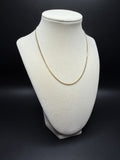 16" 1.75mm solid 10K yellow gold Cuban link chain, 4.15g – Ott Family Jewelry (4)