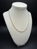 17" 14k Yellow Gold 5.05ctw E-F VS Lab Diamond Tennis Chain EGL Certified 2mm 9.05g