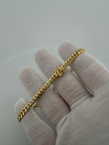 8" 5mm solid 10K yellow gold Cuban link bracelet, 14.25g – Ott Family Jewelry (4)