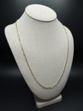 24" 14K Yellow Gold Paperclip 3mm 7.2g