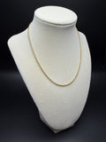 16" 14K Yellow Gold Rounded Box 2mm 3.04g