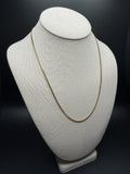 20" 10k Yellow Gold Cuban 2mm 5.55g