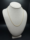 20" 14K Yellow Gold Bismark 2mm 4.1g