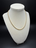 16" 14K Yellow Gold Franco 2.5mm 15.6g