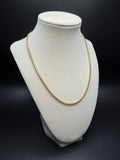 18" 14K Yellow Gold Franco 2.5mm 17.62g