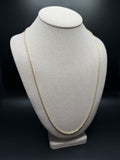 26" 10k Yellow Gold Rope 2.5mm 8.2g