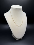 16" 14k Yellow Gold Franco 1mm 2.65g