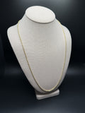 26" 10K Yellow Gold Rope Chain 2.5mm 11.0g
