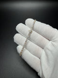 7" 14k Yellow Gold 5ctw+ F VS1 Lab Diamond Tennis Bracelet EGL Certified 6.5g