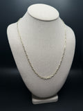 22" 14k Yellow Gold Paperclip 3mm 3.2g