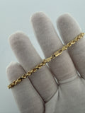 8" 4mm 14K yellow gold rope bracelet, 10.0g – Ott Family Jewelry (4)