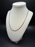 18" 14K Yellow Gold Curb 3mm 6.72g