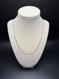 18" 14k Yellow Gold Figaro 2mm 3.24g