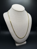 24" 14k Yellow Gold Cuban 4mm 30.2g
