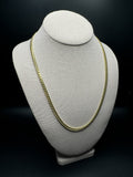 22" 10k Yellow Gold Cuban 5mm 38.4g