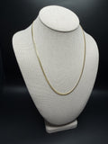 22" 2.5mm solid 10K yellow gold Cuban link chain, 9.05g – Ott Family Jewelry (4)