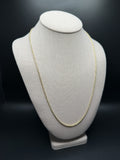 24" 2mm 14K yellow gold rope chain, 9.0g – Ott Family Jewelry (4)