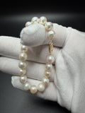 7.25" 8mm freshwater pearl strand bracelet, 10K yellow gold clasp, 14.41g – Ott Family Jewelry (4)