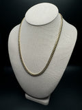 20" 14k Yellow Gold Cuban 6mm 53.14g